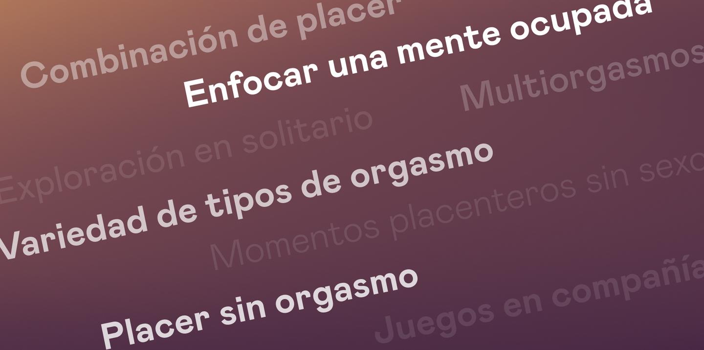 Focusing a busy mind